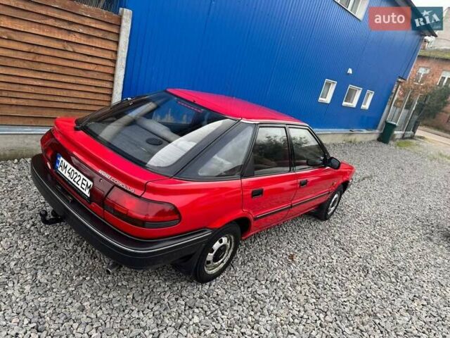 Красный Тойота Королла, объемом двигателя 1.3 л и пробегом 270 тыс. км за 1500 $, фото 7 на Automoto.ua