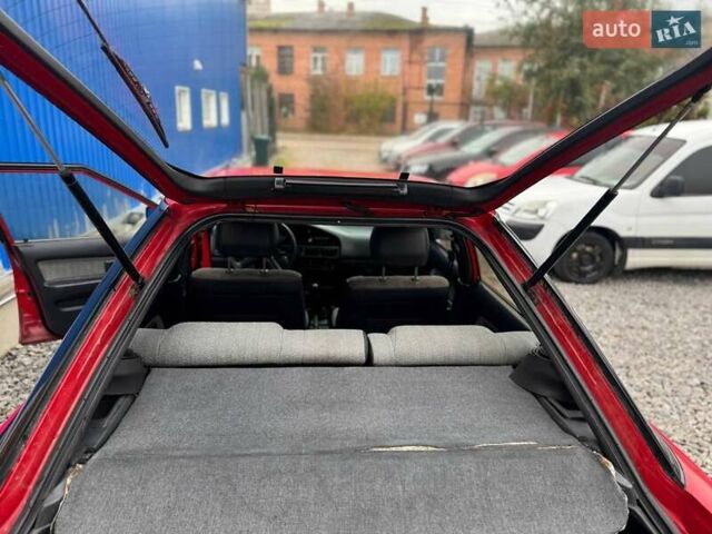 Красный Тойота Королла, объемом двигателя 1.3 л и пробегом 270 тыс. км за 1500 $, фото 22 на Automoto.ua