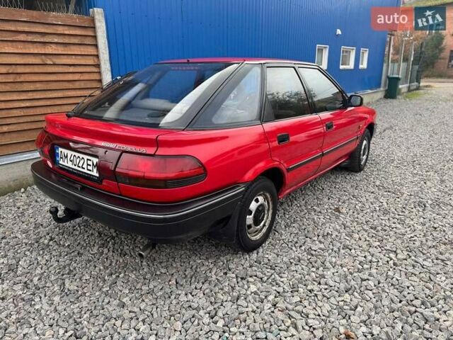 Красный Тойота Королла, объемом двигателя 1.3 л и пробегом 270 тыс. км за 1500 $, фото 6 на Automoto.ua