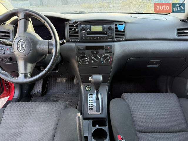 Красный Тойота Королла, объемом двигателя 1.6 л и пробегом 207 тыс. км за 6200 $, фото 7 на Automoto.ua