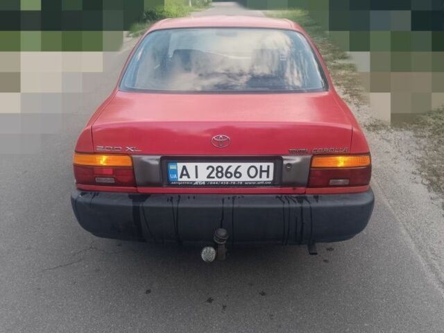 Красный Тойота Королла, объемом двигателя 2 л и пробегом 500 тыс. км за 1800 $, фото 2 на Automoto.ua