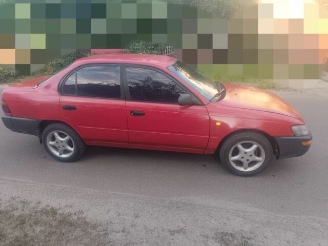 Красный Тойота Королла, объемом двигателя 2 л и пробегом 500 тыс. км за 1800 $, фото 1 на Automoto.ua