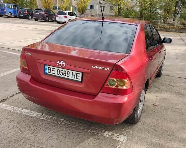 Красный Тойота Королла, объемом двигателя 1.6 л и пробегом 130 тыс. км за 4700 $, фото 5 на Automoto.ua