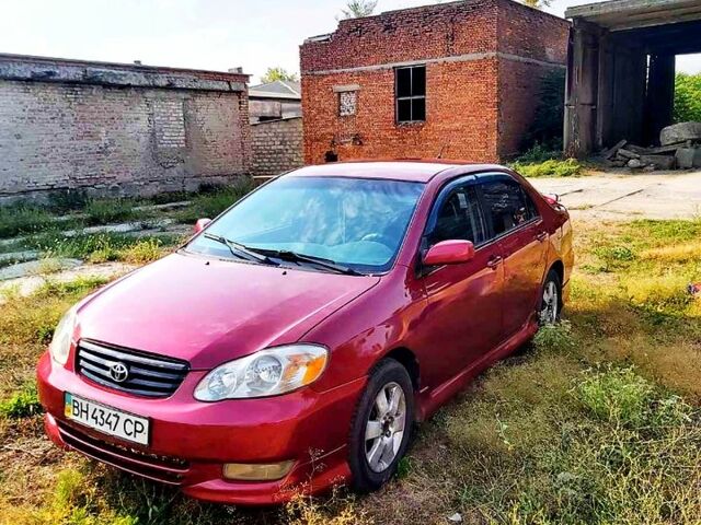 Красный Тойота Королла, объемом двигателя 1.8 л и пробегом 145 тыс. км за 3950 $, фото 8 на Automoto.ua