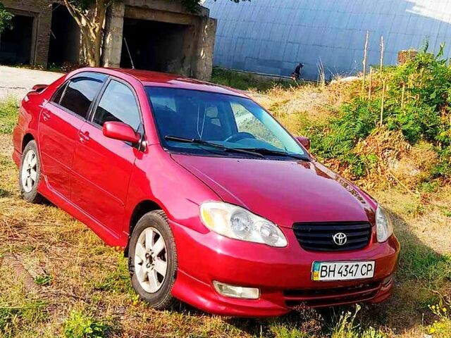 Красный Тойота Королла, объемом двигателя 1.8 л и пробегом 145 тыс. км за 3950 $, фото 7 на Automoto.ua