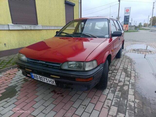 Красный Тойота Королла, объемом двигателя 1.8 л и пробегом 480 тыс. км за 1300 $, фото 1 на Automoto.ua