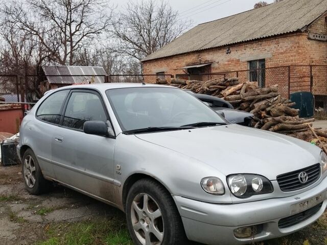 Серый Тойота Королла, объемом двигателя 1.9 л и пробегом 234 тыс. км за 1500 $, фото 1 на Automoto.ua