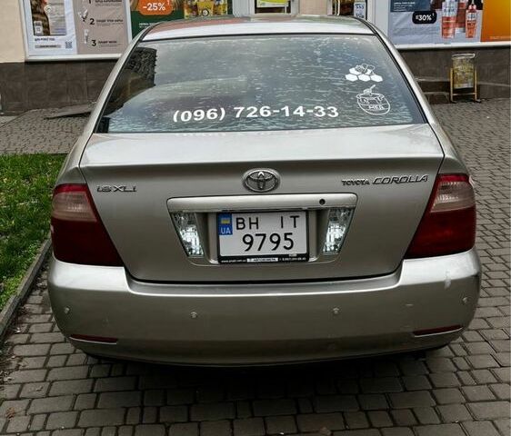 Серый Тойота Королла, объемом двигателя 1.8 л и пробегом 320 тыс. км за 4799 $, фото 3 на Automoto.ua