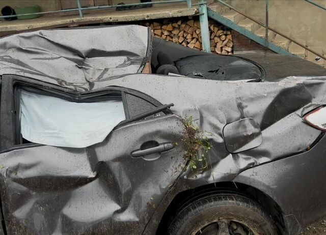 Серый Тойота Королла, объемом двигателя 0 л и пробегом 19 тыс. км за 2200 $, фото 1 на Automoto.ua