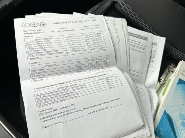 Серый Тойота Королла, объемом двигателя 1.6 л и пробегом 170 тыс. км за 6700 $, фото 23 на Automoto.ua