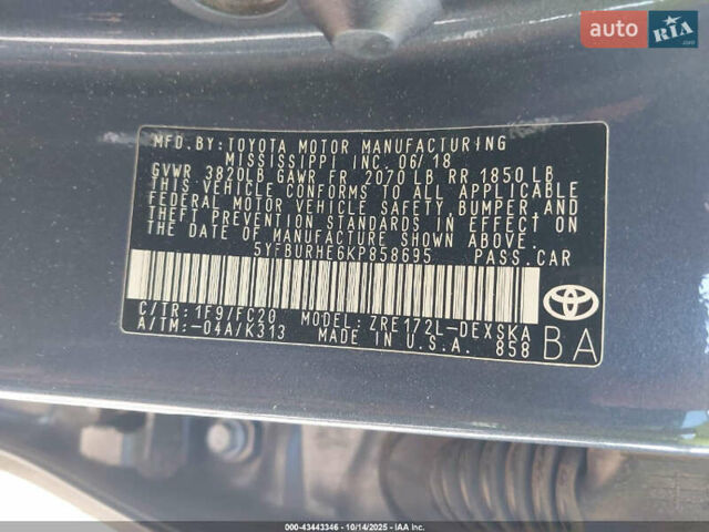 Сірий Тойота Королла, об'ємом двигуна 1.8 л та пробігом 154 тис. км за 2850 $, фото 7 на Automoto.ua
