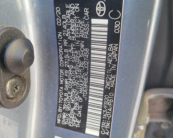 Сірий Тойота Королла, об'ємом двигуна 1.8 л та пробігом 140 тис. км за 13500 $, фото 6 на Automoto.ua