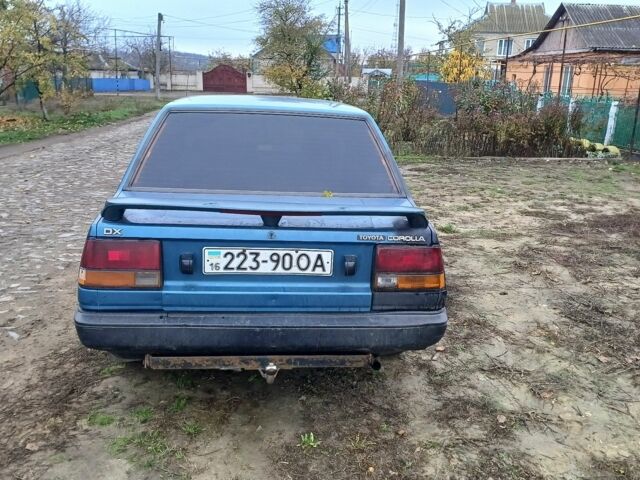 Синий Тойота Королла, объемом двигателя 1.3 л и пробегом 860 тыс. км за 476 $, фото 2 на Automoto.ua