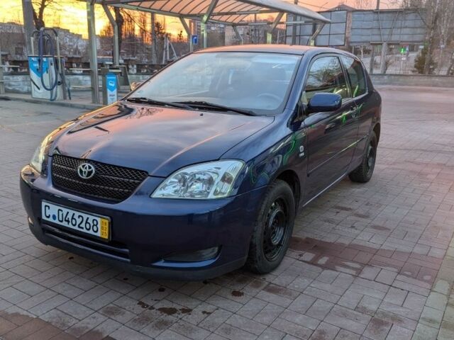Синий Тойота Королла, объемом двигателя 1.4 л и пробегом 375 тыс. км за 1782 $, фото 1 на Automoto.ua
