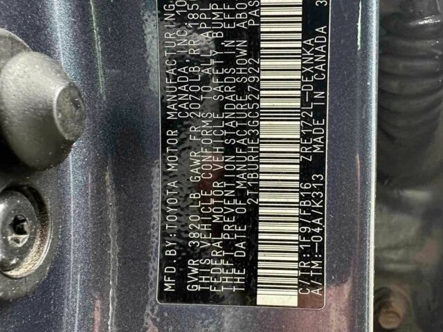 Синий Тойота Королла, объемом двигателя 1.8 л и пробегом 180 тыс. км за 10999 $, фото 10 на Automoto.ua