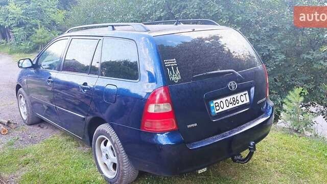 Синий Тойота Королла, объемом двигателя 1.6 л и пробегом 256 тыс. км за 4400 $, фото 3 на Automoto.ua