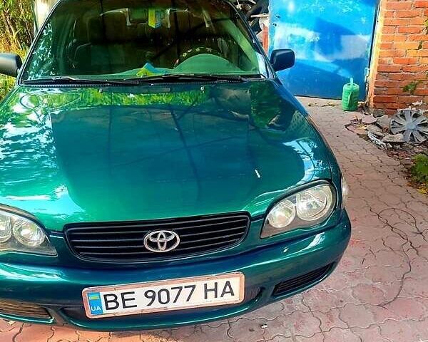 Зеленый Тойота Королла, объемом двигателя 1.4 л и пробегом 400 тыс. км за 4800 $, фото 9 на Automoto.ua