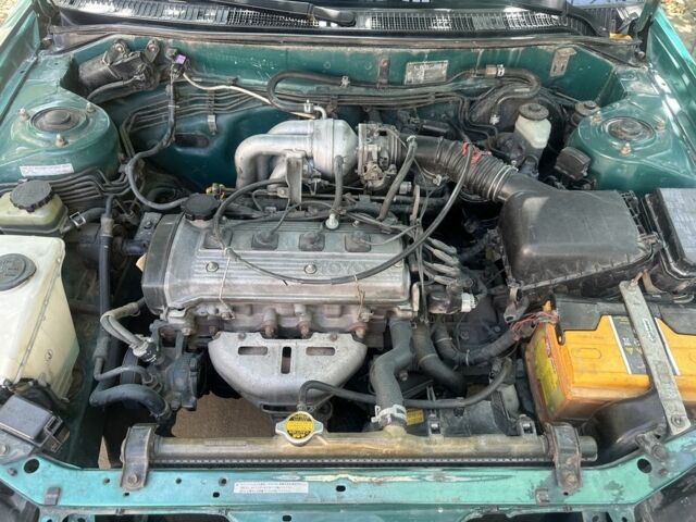 Зеленый Тойота Королла, объемом двигателя 1.3 л и пробегом 100 тыс. км за 3300 $, фото 7 на Automoto.ua