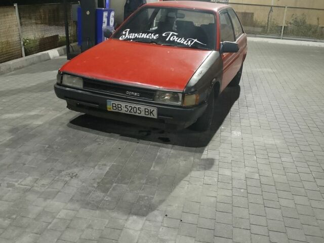 Красный Тойота Корса, объемом двигателя 0 л и пробегом 111 тыс. км за 714 $, фото 1 на Automoto.ua