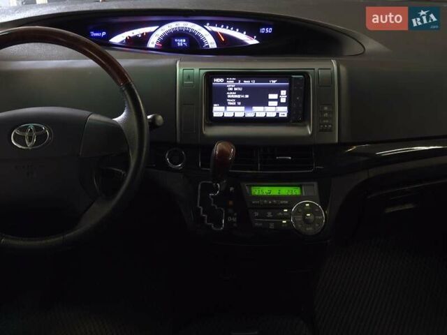 Черный Тойота Эстима, объемом двигателя 2.36 л и пробегом 128 тыс. км за 13999 $, фото 8 на Automoto.ua