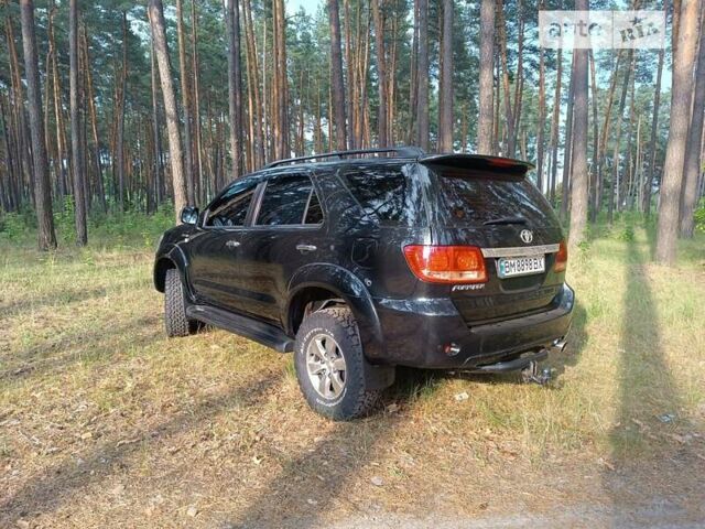 Тойота Фортунер 2005 у Лебедине на Automoto.ua Чорний Тойота Фортунер, об'ємом двигуна 4 л та пробігом 232 тис. км за 11700 $, фото 13 на Automoto.ua