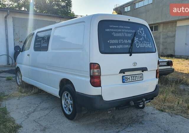 Белый Тойота Хиасе, объемом двигателя 2.4 л и пробегом 550 тыс. км за 6700 $, фото 2 на Automoto.ua