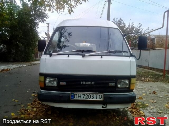 Тойота Хіасє 1990 у Одесі на Automoto.ua Білий Тойота Хіасє, об'ємом двигуна 2.4 л та пробігом 400 тис. км за 2300 $, фото 1 на Automoto.ua