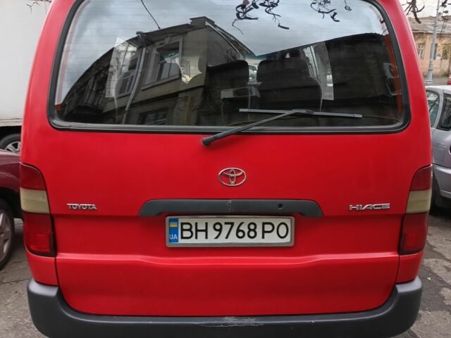 Красный Тойота Хиасе, объемом двигателя 2.5 л и пробегом 307 тыс. км за 6389 $, фото 5 на Automoto.ua