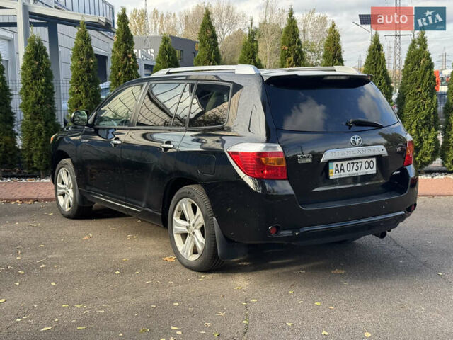 Тойота Хайлендер 2008 в Киеве на Automoto.ua Черный Тойота Хайлендер, объемом двигателя 3.5 л и пробегом 257 тыс. км за 13990 $, фото 5 на Automoto.ua