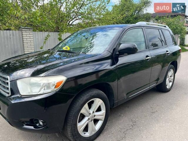 Черный Тойота Хайлендер, объемом двигателя 3.46 л и пробегом 253 тыс. км за 12900 $, фото 92 на Automoto.ua