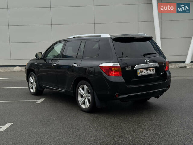 Черный Тойота Хайлендер, объемом двигателя 3.5 л и пробегом 257 тыс. км за 11990 $, фото 4 на Automoto.ua