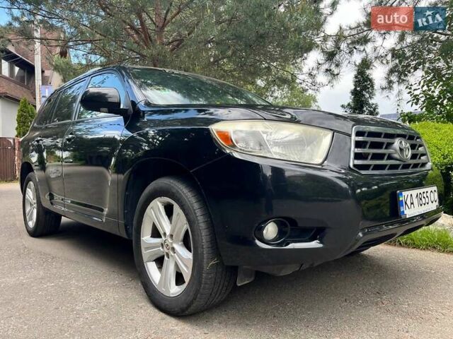 Черный Тойота Хайлендер, объемом двигателя 3.46 л и пробегом 253 тыс. км за 12900 $, фото 67 на Automoto.ua