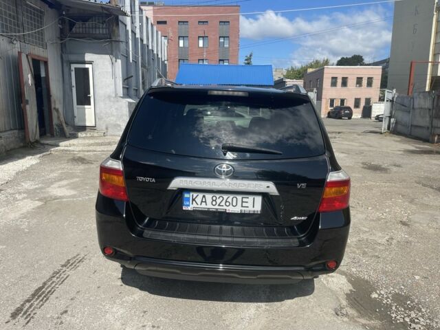 Тойота Хайлендер 2008 в Киеве на Automoto.ua Черный Тойота Хайлендер, объемом двигателя 3.5 л и пробегом 210 тыс. км за 16500 $, фото 13 на Automoto.ua