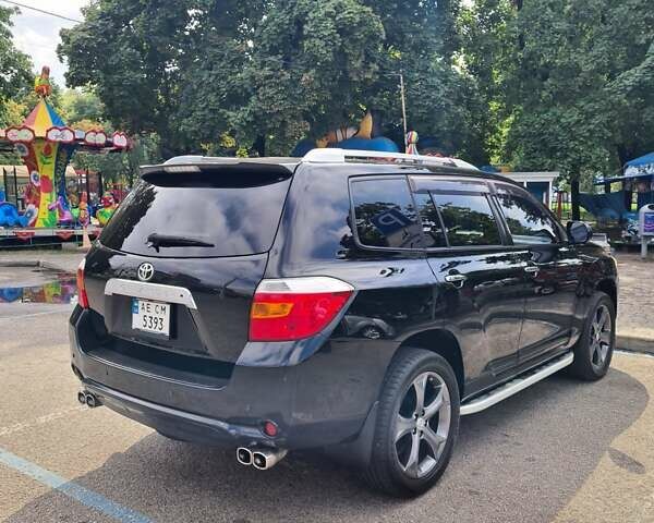 Тойота Хайлендер 2008 в Днепре (Днепропетровске) на Automoto.ua Черный Тойота Хайлендер, объемом двигателя 3.46 л и пробегом 235 тыс. км за 13800 $, фото 7 на Automoto.ua