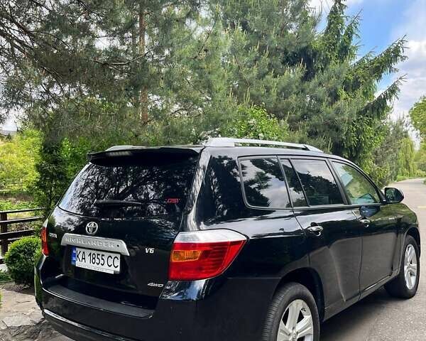 Черный Тойота Хайлендер, объемом двигателя 3.46 л и пробегом 253 тыс. км за 12900 $, фото 52 на Automoto.ua