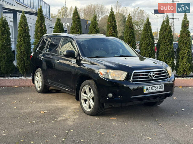 Тойота Хайлендер 2008 в Киеве на Automoto.ua Черный Тойота Хайлендер, объемом двигателя 3.5 л и пробегом 257 тыс. км за 13990 $, фото 2 на Automoto.ua