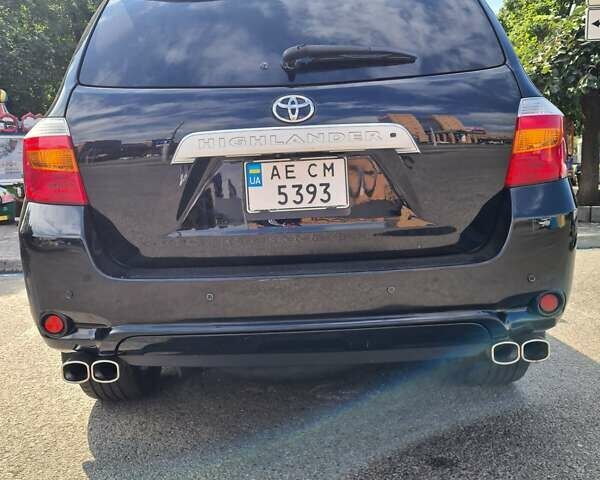 Тойота Хайлендер 2008 в Днепре (Днепропетровске) на Automoto.ua Черный Тойота Хайлендер, объемом двигателя 3.46 л и пробегом 235 тыс. км за 13800 $, фото 15 на Automoto.ua