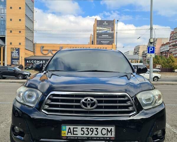 Тойота Хайлендер 2008 в Днепре (Днепропетровске) на Automoto.ua Черный Тойота Хайлендер, объемом двигателя 3.46 л и пробегом 235 тыс. км за 13800 $, фото 2 на Automoto.ua