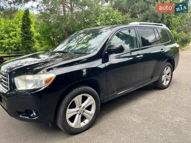 Черный Тойота Хайлендер, объемом двигателя 3.46 л и пробегом 253 тыс. км за 12900 $, фото 77 на Automoto.ua