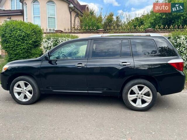 Черный Тойота Хайлендер, объемом двигателя 3.46 л и пробегом 253 тыс. км за 12900 $, фото 50 на Automoto.ua