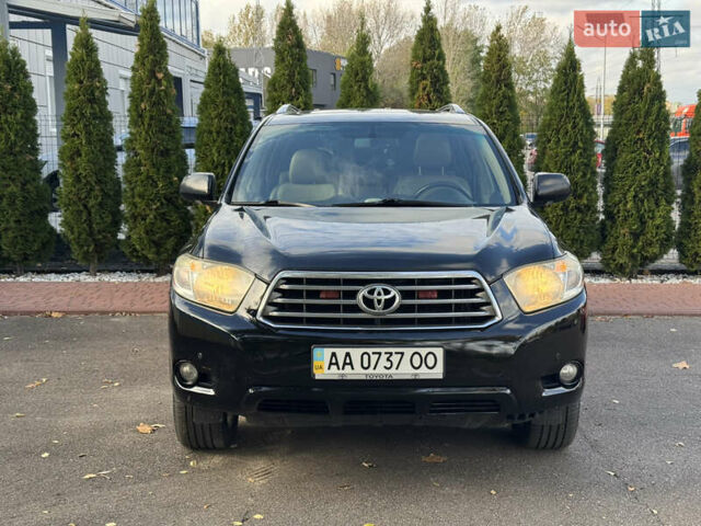 Тойота Хайлендер 2008 в Киеве на Automoto.ua Черный Тойота Хайлендер, объемом двигателя 3.5 л и пробегом 257 тыс. км за 13990 $, фото 1 на Automoto.ua