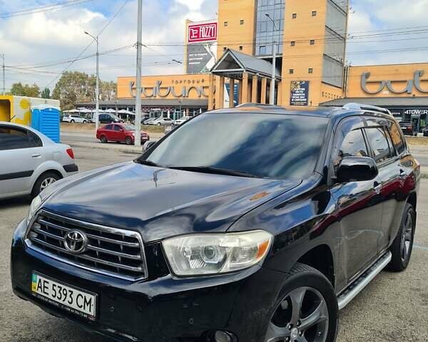 Тойота Хайлендер 2008 в Днепре (Днепропетровске) на Automoto.ua Черный Тойота Хайлендер, объемом двигателя 3.46 л и пробегом 235 тыс. км за 13800 $, фото 1 на Automoto.ua