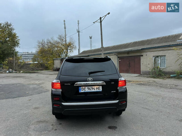 Черный Тойота Хайлендер, объемом двигателя 3.5 л и пробегом 255 тыс. км за 15450 $, фото 5 на Automoto.ua