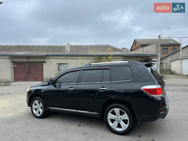 Черный Тойота Хайлендер, объемом двигателя 3.5 л и пробегом 250 тыс. км за 14999 $, фото 3 на Automoto.ua