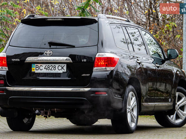 Черный Тойота Хайлендер, объемом двигателя 3.46 л и пробегом 316 тыс. км за 16300 $, фото 16 на Automoto.ua