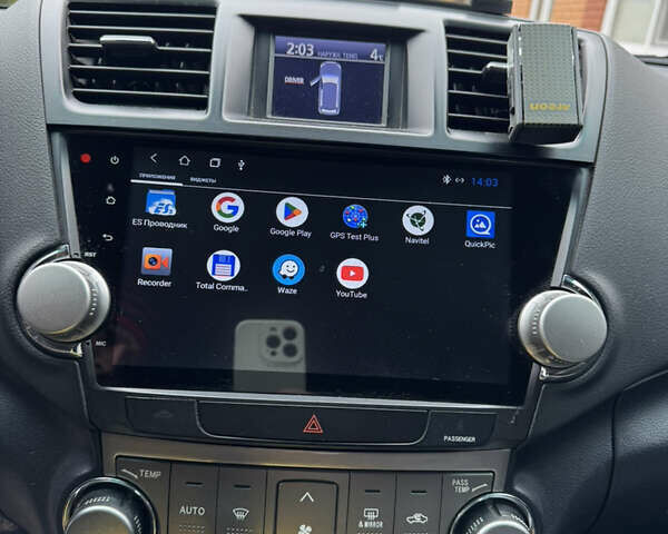 Чорний Тойота Хайлендер, об'ємом двигуна 3.46 л та пробігом 177 тис. км за 17500 $, фото 67 на Automoto.ua