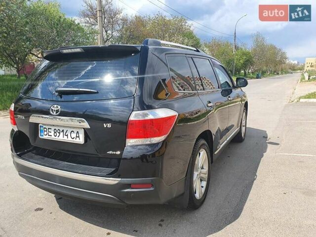 Черный Тойота Хайлендер, объемом двигателя 3.5 л и пробегом 208 тыс. км за 20850 $, фото 6 на Automoto.ua