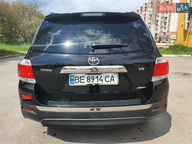 Черный Тойота Хайлендер, объемом двигателя 3.5 л и пробегом 208 тыс. км за 20850 $, фото 4 на Automoto.ua