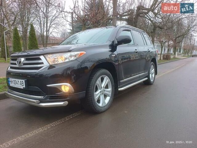 Черный Тойота Хайлендер, объемом двигателя 3.5 л и пробегом 106 тыс. км за 18600 $, фото 2 на Automoto.ua