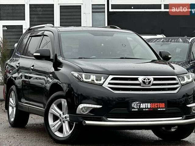 Черный Тойота Хайлендер, объемом двигателя 3.46 л и пробегом 198 тыс. км за 18500 $, фото 5 на Automoto.ua